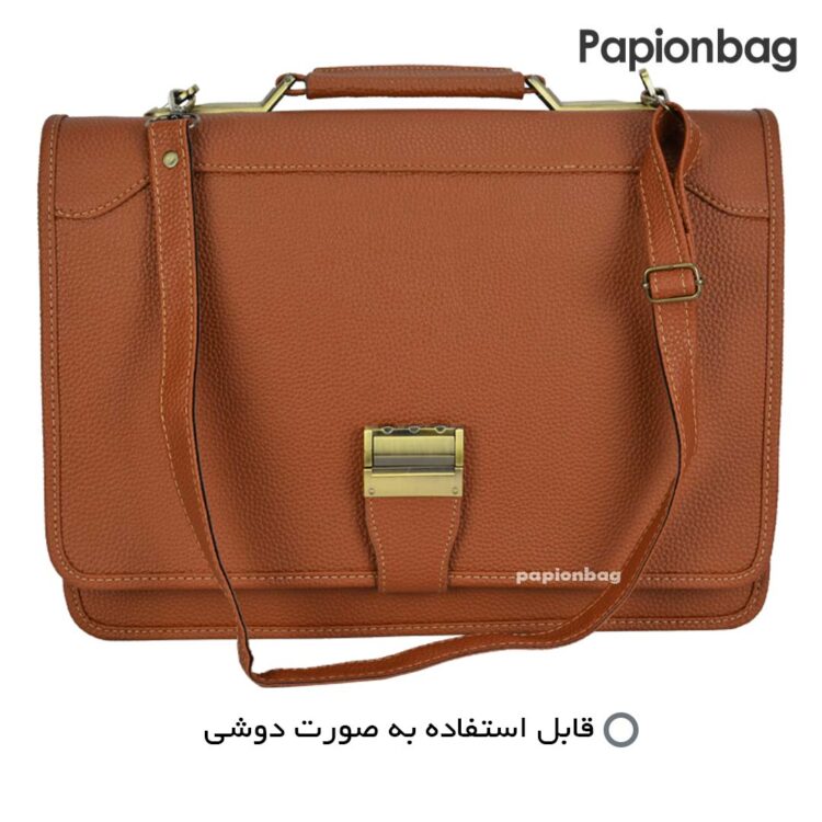 کیف دستی چرم مردانه مدل 24 - Image 2