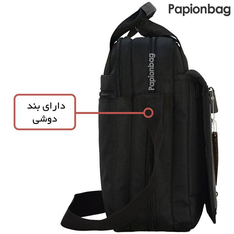 کیف اداری دانشجویی برزنتی برند تیرولTIROLL کد68+ ویدیو - Image 9