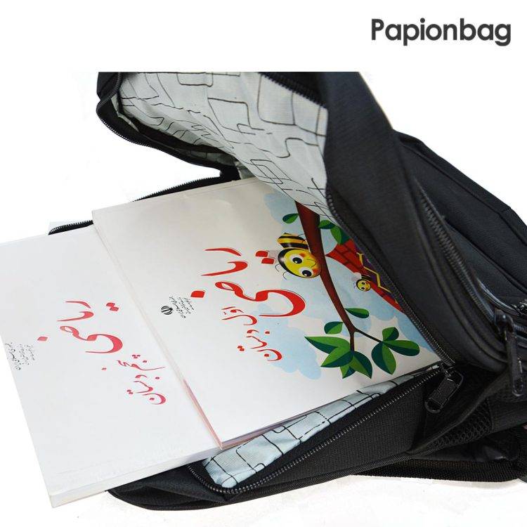 کوله پشتی برزنت مدرسه cat کد88 - Image 3