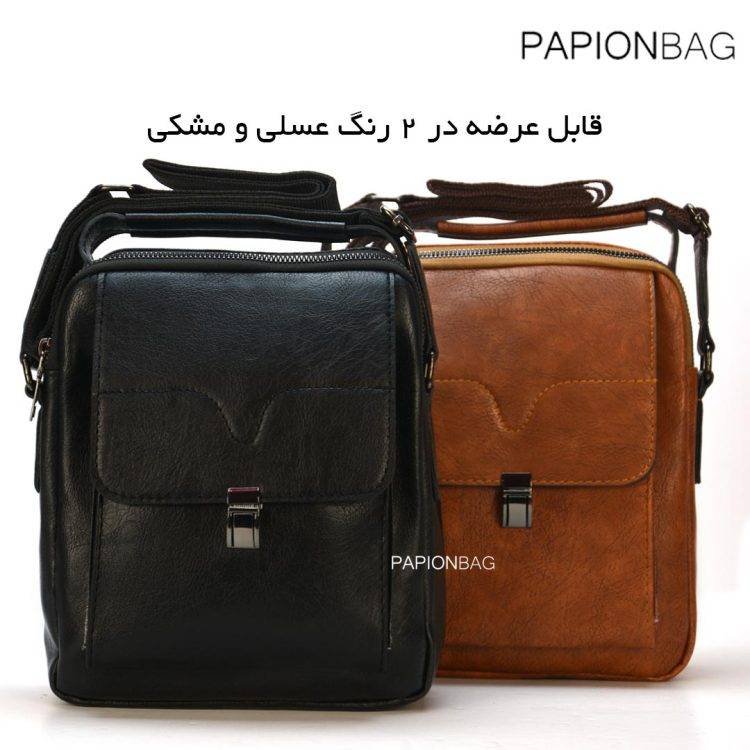 کیف دوشی چرمی میلانو کد 87 - Image 7
