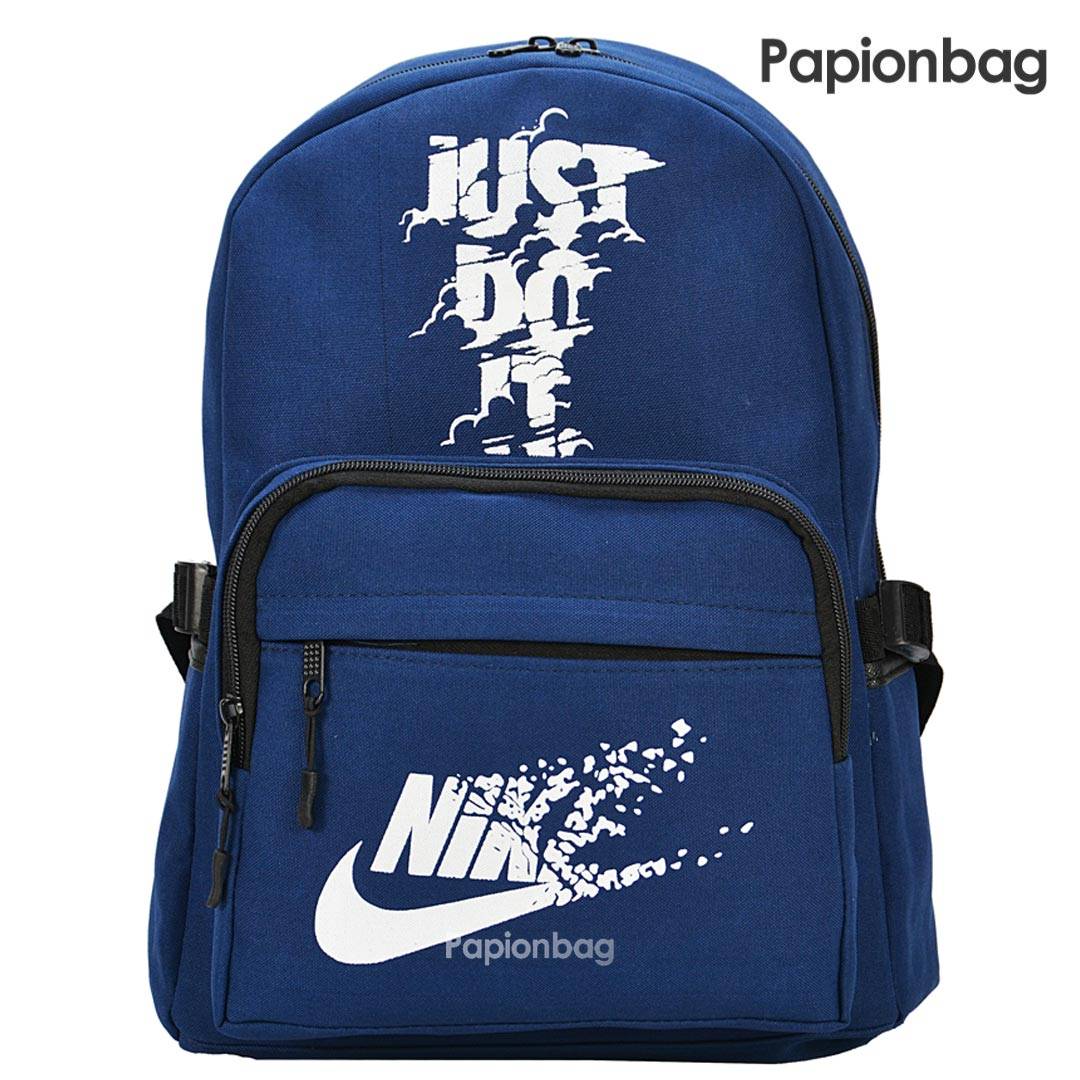 کوله پشتی فانتزی just do it رنگ سرمه ای