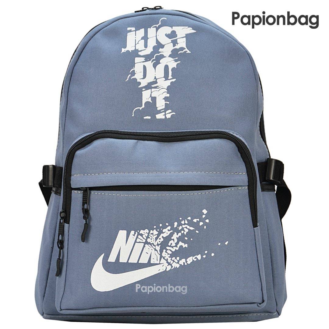 کوله پشتی فانتزی just do it رنگ خاکستری