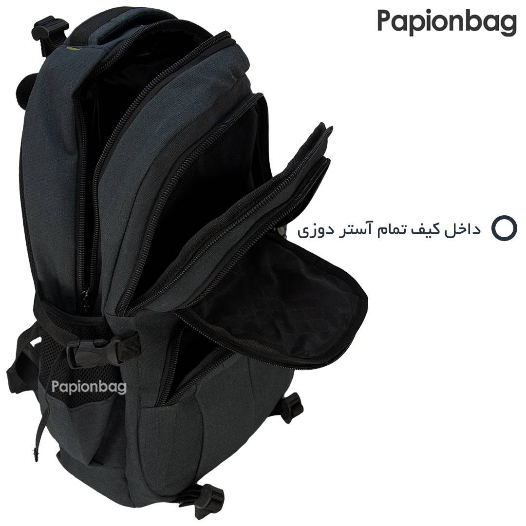 آستر دوزی داخل کوله پشتی کوهنوردی و سفر کتان کد5