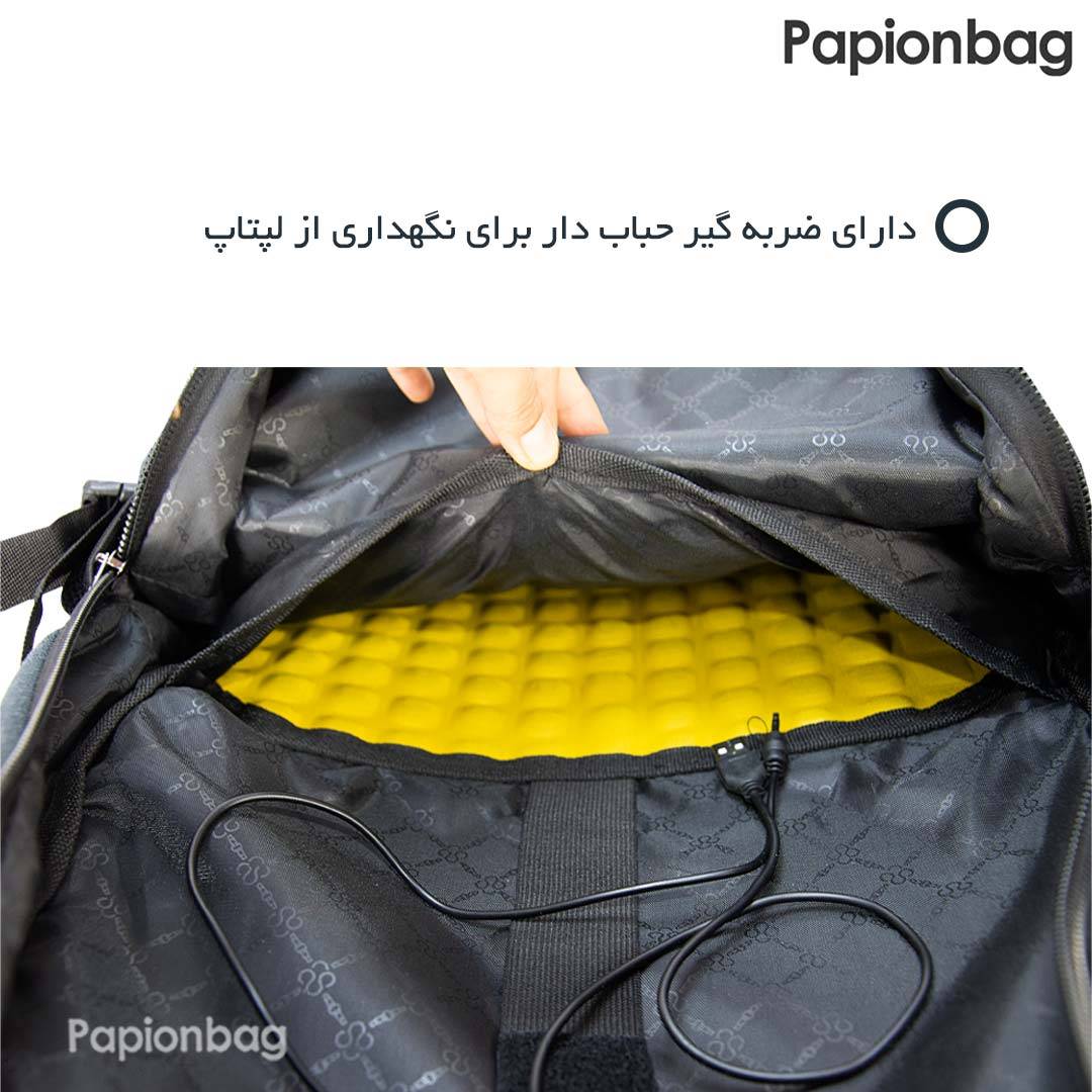 محافظ لپ تاپ کوله پشتی کوهنوردی و سفر کتان کد5
