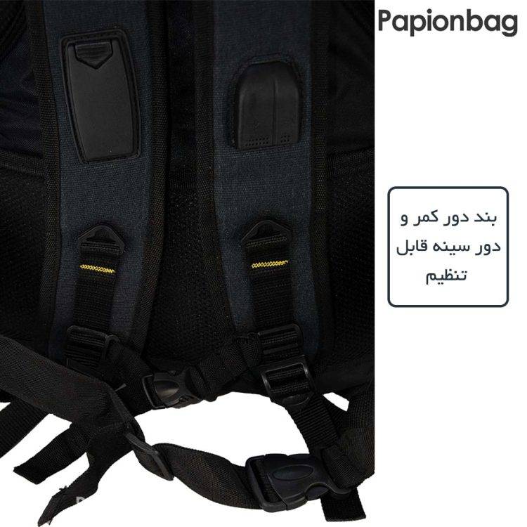بند دور کمر و دور سینه کوله پشتی کوهنوردی و سفر کتان کد5