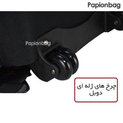 چرخ ژله کولهپشتیچرخدار مسافرتی اورجینال برندpower سایز کوچک مدل5