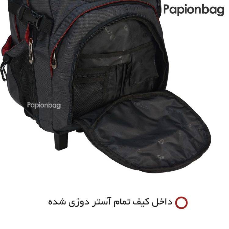 کوله‌پشتی‌چرخدار مسافرتی اورجینال برندpower سایز بزرگ مدل6 - Image 11