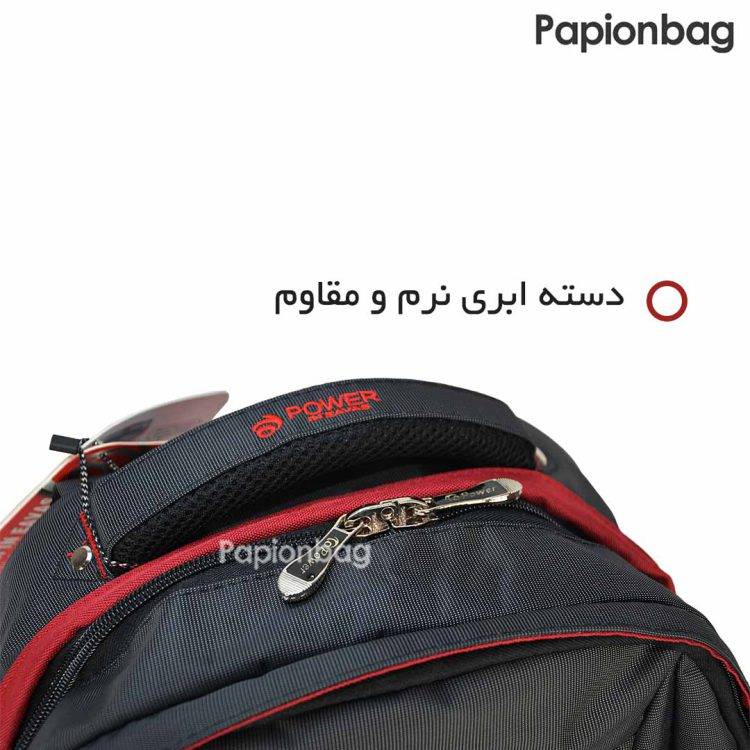 زیپ دووبل کوله‌پشتی‌چرخدار مسافرتی اورجینال برندpower سایز کوچک مدل5