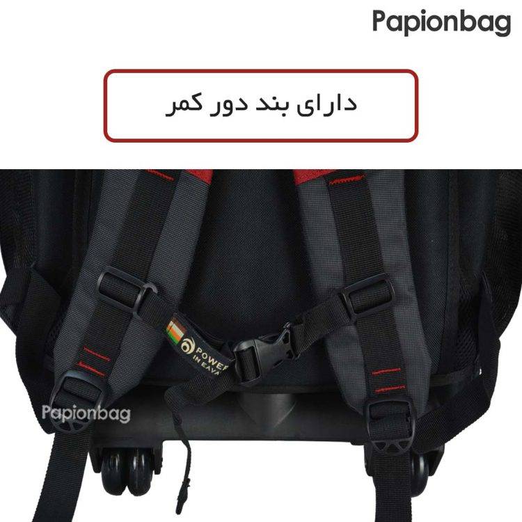کوله‌پشتی‌چرخدار مسافرتی اورجینال برندpower سایز بزرگ مدل6 - Image 16