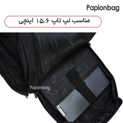 ابعاد لپ تاپ در کوله پشتی لپ تاپی برزنتی alexa کد 139