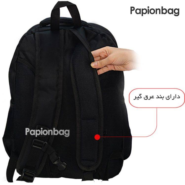 بند کوله پشتی کاترپیلار قیمت مناسب رنگ مشکی