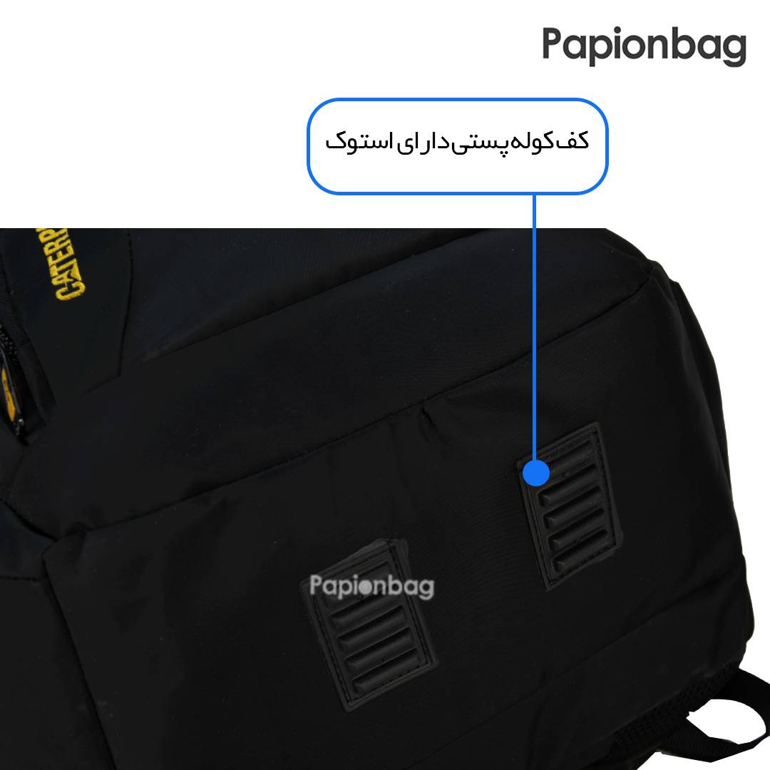 استوک کف کیف کوله پشتی لپ تاپ برزنتی کاترپیلار کد165