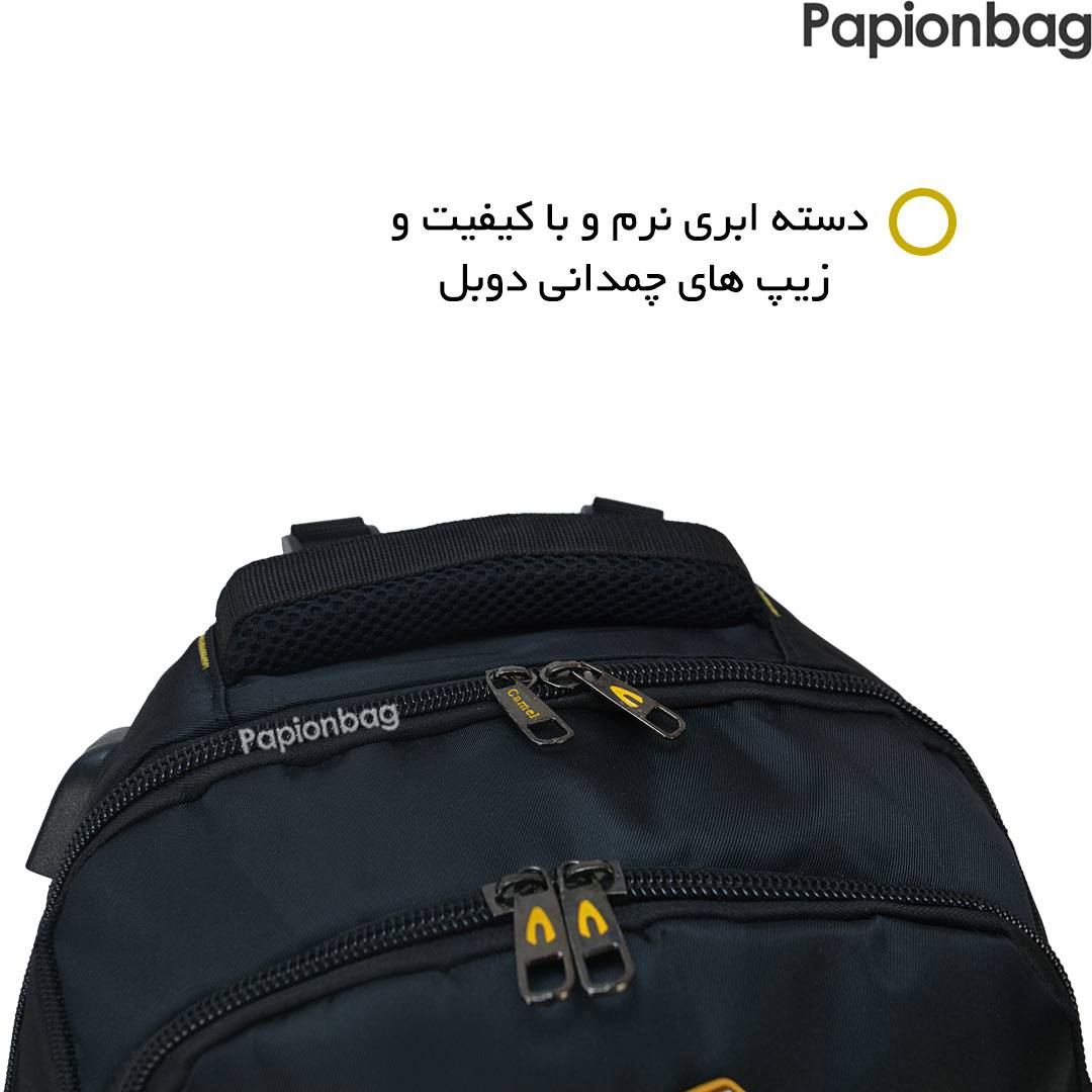 زیپ دوبا و دسته ابری کوله پشتی کوهنوردی و سفر کمل camel کد6