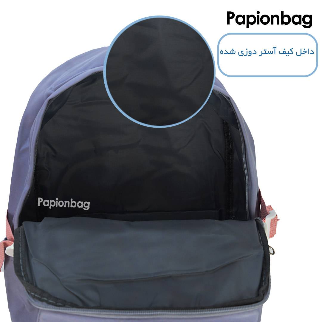 استر دوزی کیف مدرسه فانتزی خارجی عروسک دار