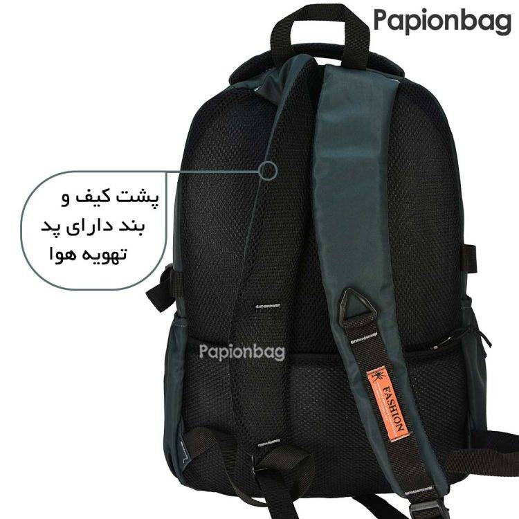 کوله پشتی فانتزی FASHION خاکستری کد170 - Image 11