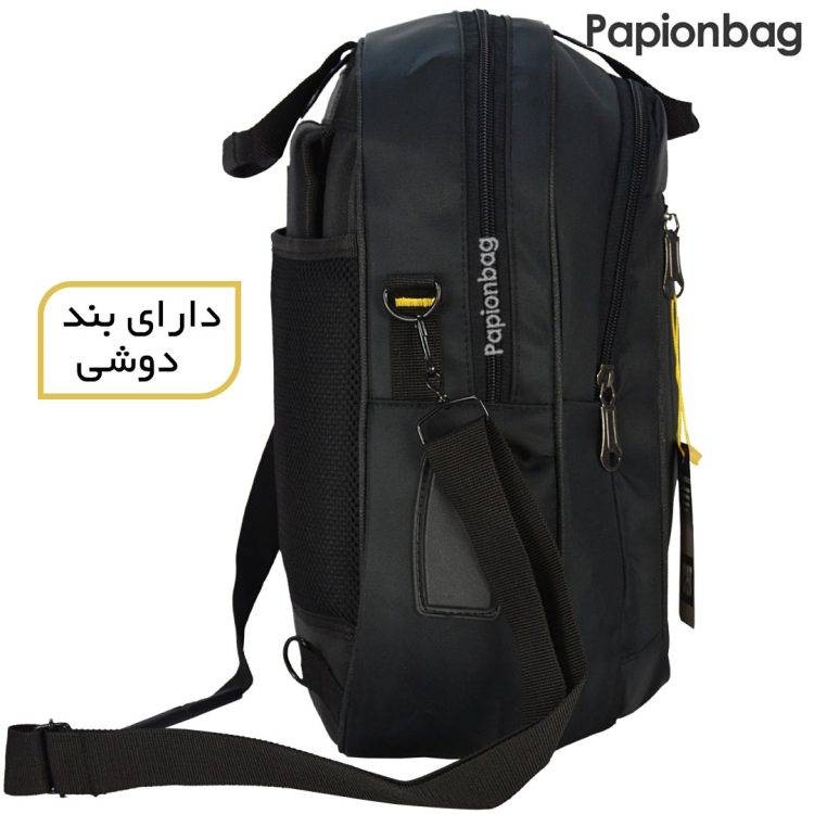 بند دوشی کیف سه کاره لپ تاپ برزنت کاترپیلار کد169