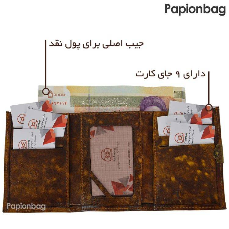 جا گیری پول و کارت در داخل جاکارتی