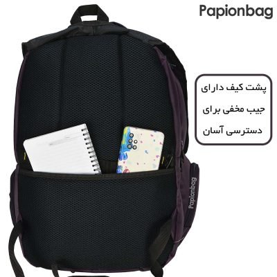 جیب مخفی در پشت کوله پشتی لپتاپی کد 200