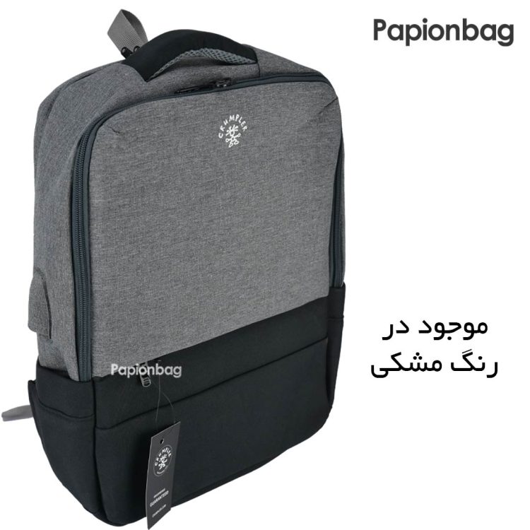 کوله پشتی لپ‌تاپ مکعبی کد215+ ویدیو - Image 6