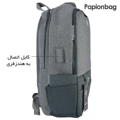 اتصال به هندزفری کوله‌پشتی لپ‌تاپ مکعبی کد215
