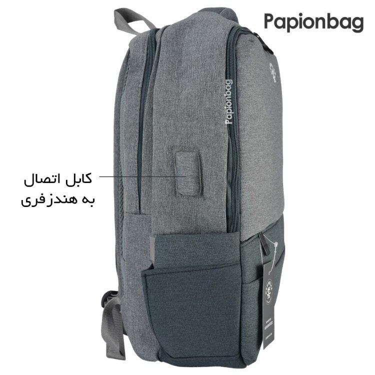 اتصال به هندزفری کوله‌پشتی لپ‌تاپ مکعبی کد215