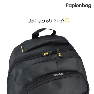 زیپ دوبل کوله پشتی کد 219
