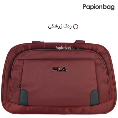 ساک سفر برزنتی فیلا filla کد7 زرشکی