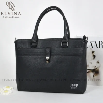 کیف چرم اداری زنانه کد224 (مشکی-قهوه ای- عسلی)