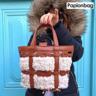 کیف تدی زارا رنگ عسلی