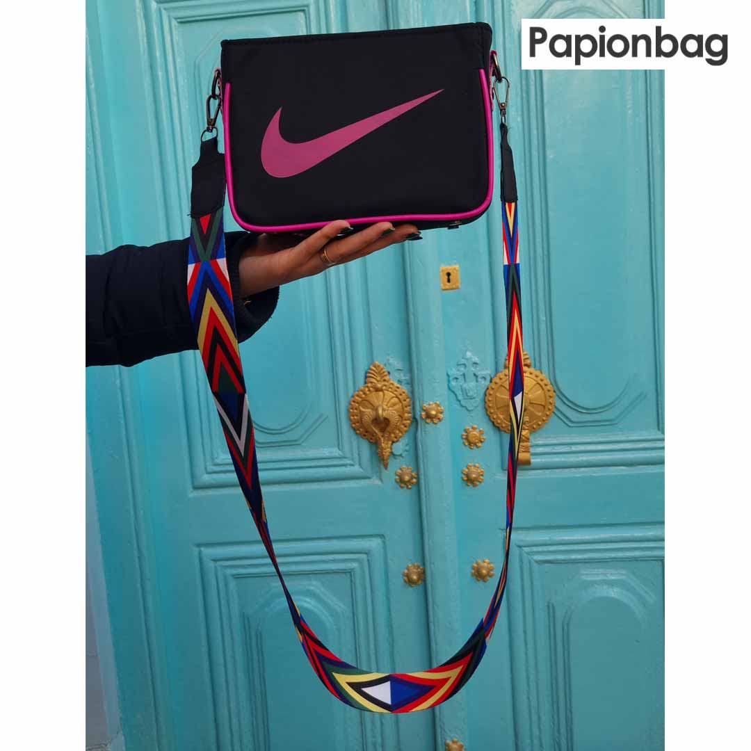 کیف دخترانه نایک با بند دوشی جذاب کد240 صورتی