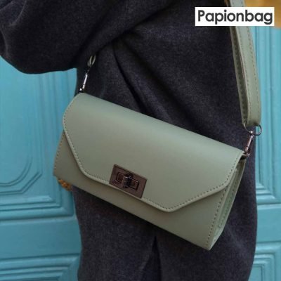 کیف دخترانه مینیمال با قفل پیچکی کد242