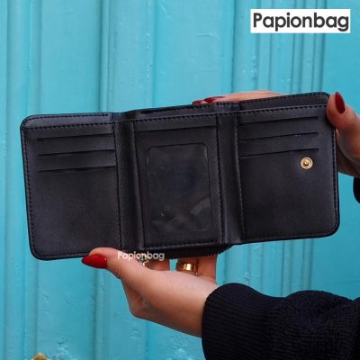 کیف پول شیک دخترانه طرح رنگین کمان کد282+ ویدیو 2 فضاهای داخلی کیف پول کد 282