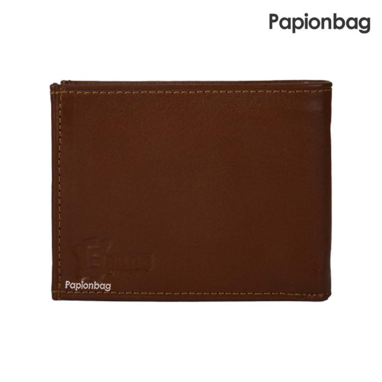 کیف پول جیبی طرح طبیعی برند ERKON کد273( مشکی-عسلی- قهوه ای) - Image 6