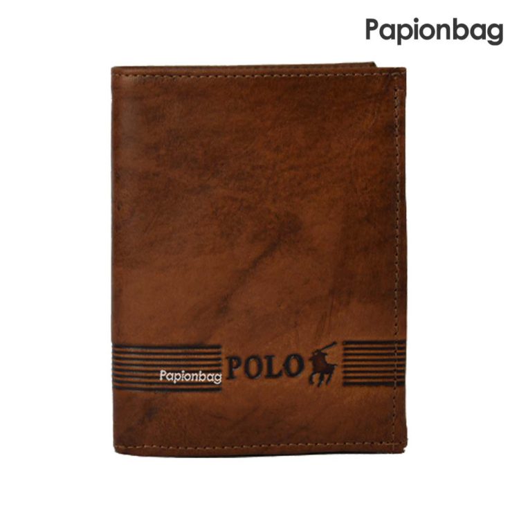 کیف پول کتابی چرم طبیعی کد272+ ویدیو - Image 2