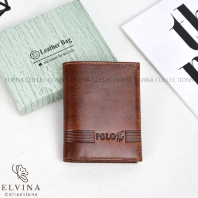 کیف پول کتابی چرم طبیعی کد272+ ویدیو