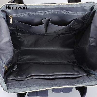 کوله پشتی برند هیماواری HIMAWARI مدل 9001 کد311+ ویدیو واقعی 4 فضاهای داخلی کوله پشتی برند هیماواری