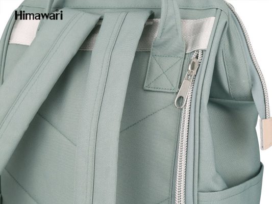 کوله پشتی برند هیماواری HIMAWARI مدل 9001 کد311+ ویدیو واقعی 6 جیب پشتی کوله هیماواری