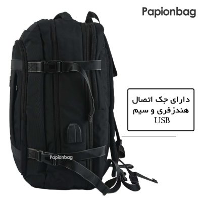 جک اتصال کابل هندزفری و پاور بانک کوله پشتی لپ تاپ کد 316