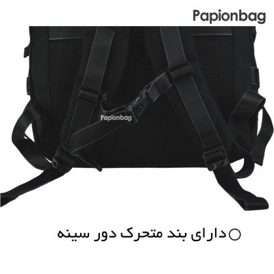 بند متحرک دور سینه کوله پشتی لپ تاپ کد 316