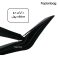 کیف پول جیبی چرم طبیعی طرحدار جعبه دار کد297 (مشکی- عسلی) - Image 15