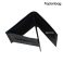 کیف پول جیبی چرم طبیعی طرحدار جعبه دار کد297 (مشکی- عسلی) - Image 2