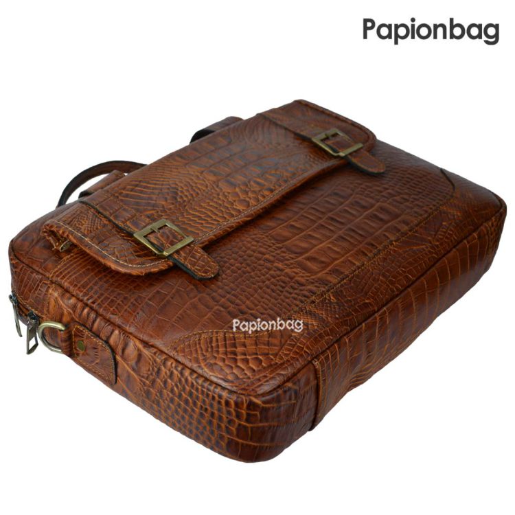 کیف اداری چرم طبیعی اداری کد298+ ویدیو - Image 4