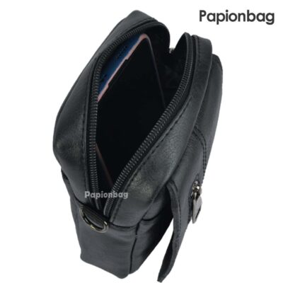 کیف دوشی کوچک موبایلی آراز کد394 2 نمای داخلی کیف دوشی موبایلی کد 394