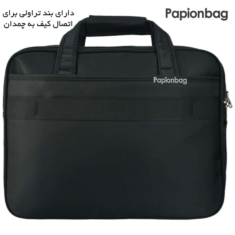 کیف اداری دانشجویی لپ تاپ برزنتی وارداتی کد360+ ویدیو - Image 3