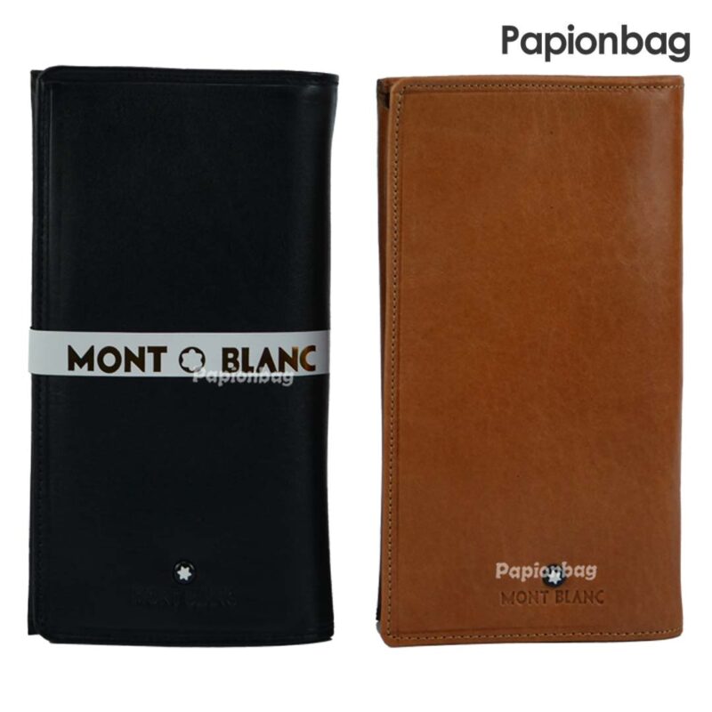 کیف پول کتی چرم مردانه مونت بلانک MONT BLANC کد396 -