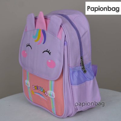 کیف پیش دبستانی دخترانه طرح unicorn کد406+ ویدیو واقعی 2 kids bag 406 47