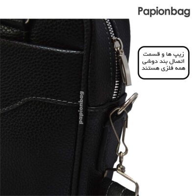 زیپ باکیفیت کیف اداری دانشجویی کد 433