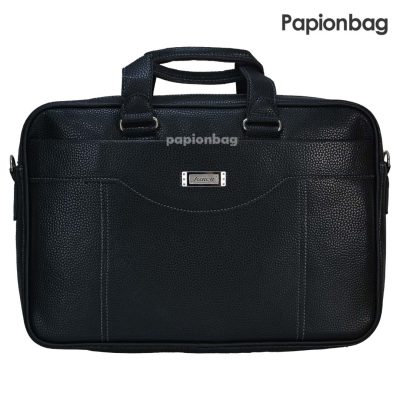 کیف اداری دانشجویی چرم اعلاء کد434 مغزی دوزی شده