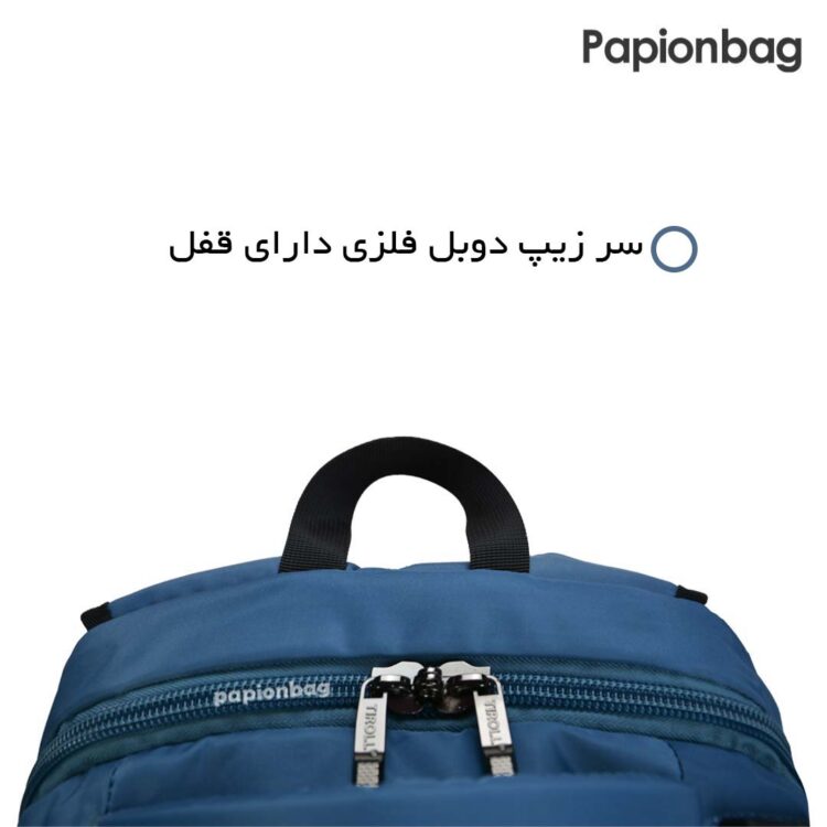 کوله پشتی لپ تاپ وارداتی اعلا تیرول Tiroll کد446 - Image 16
