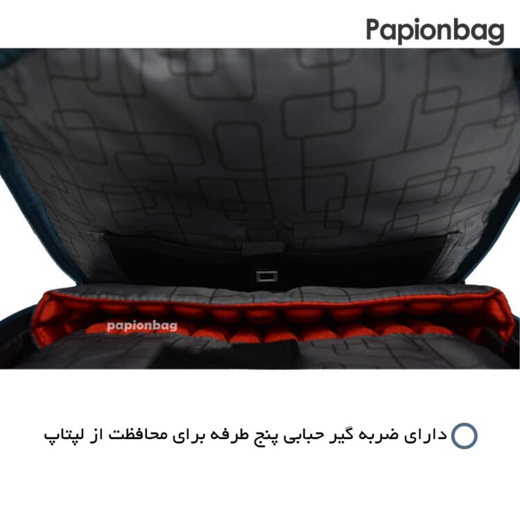 کوله پشتی لپ تاپ وارداتی اعلا تیرول Tiroll کد446 - Image 18
